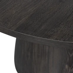 Woood Salontafel Maan Donkerbruin Ø60cm
