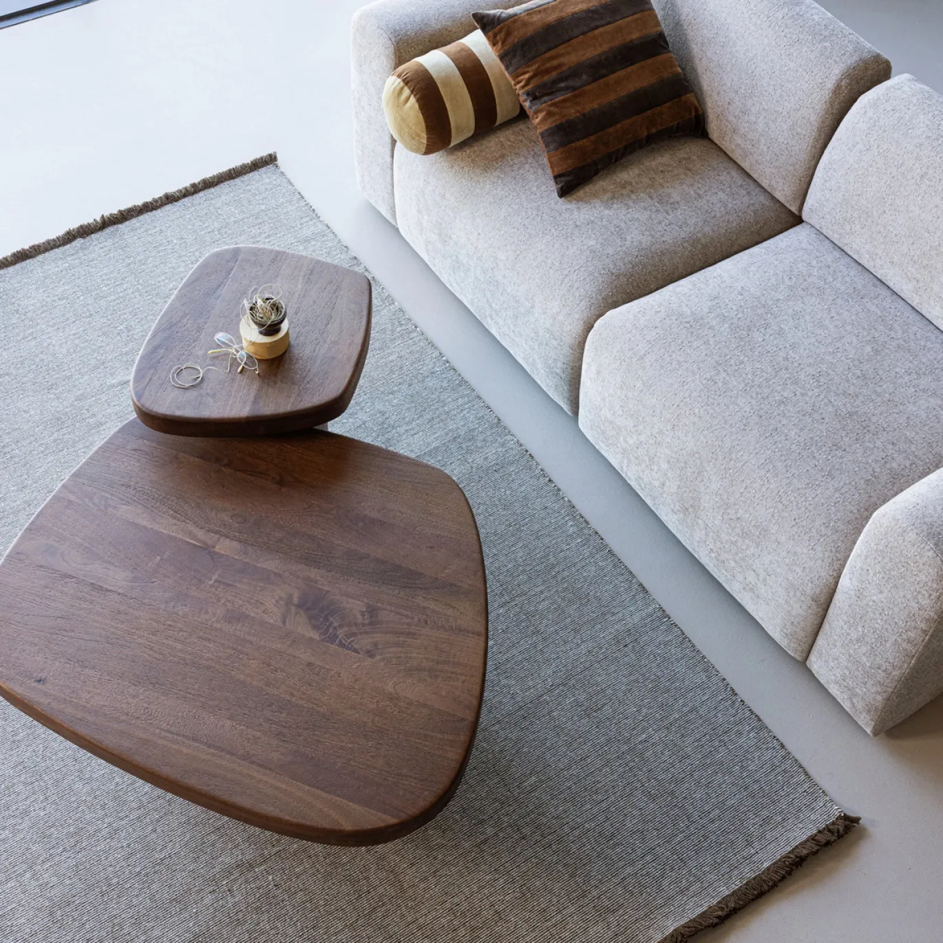 Woood Salontafel Nodu Mangohout Bruin