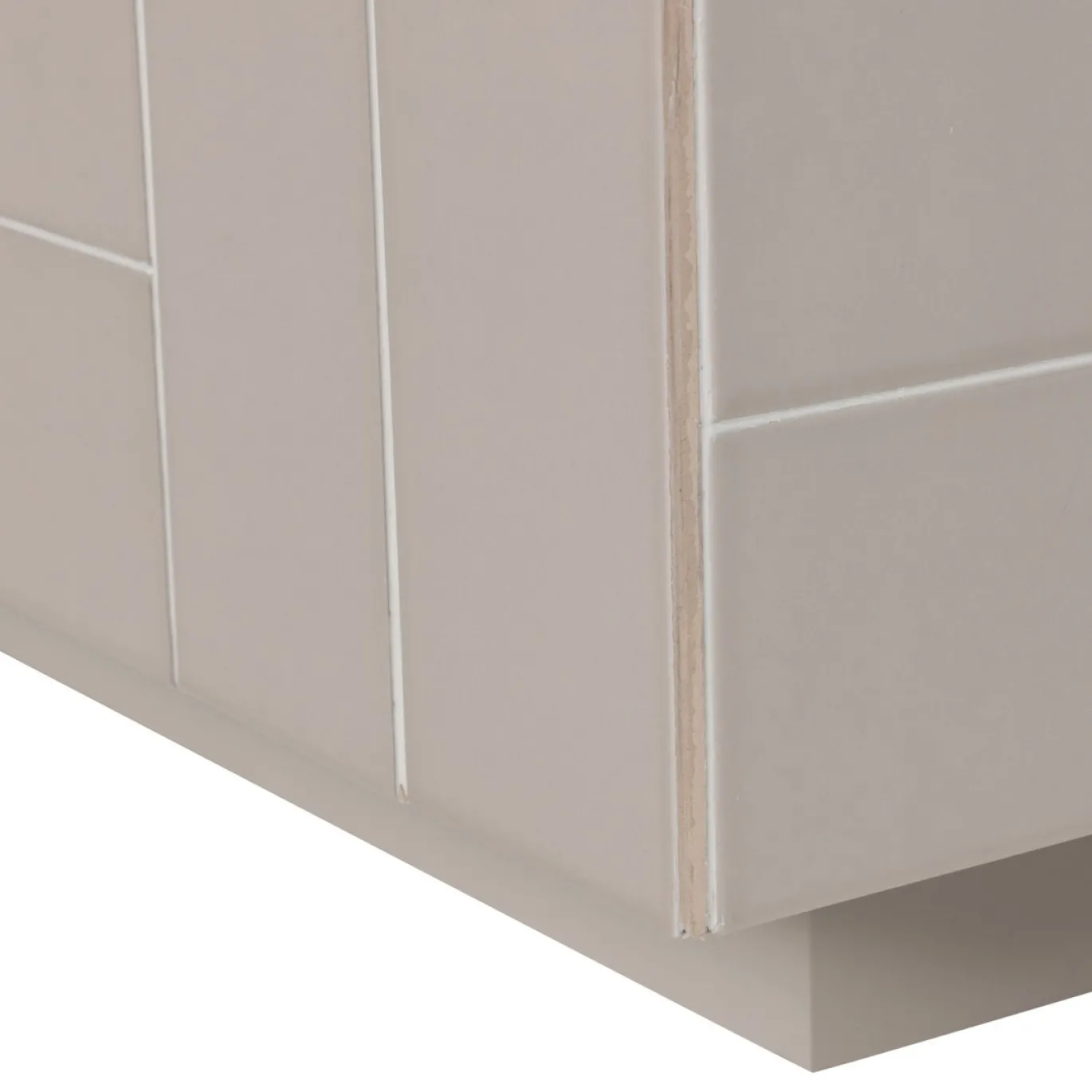 Woood Salontafel Odina Vierkant Tegels Grijs