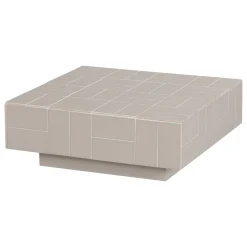 Woood Salontafel Odina Vierkant Tegels Grijs