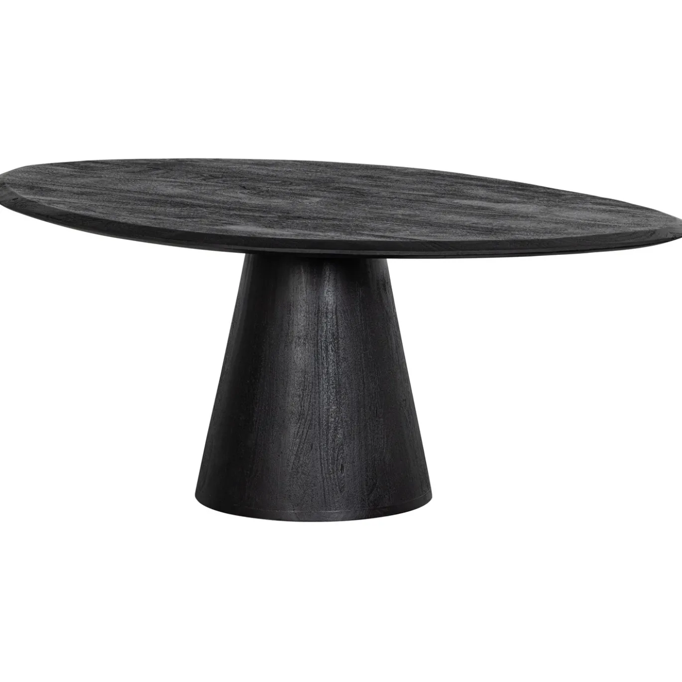 Woood Salontafel Posture Hout Zwart Ø120cm