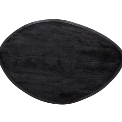 Woood Salontafel Posture Hout Zwart Ø120cm