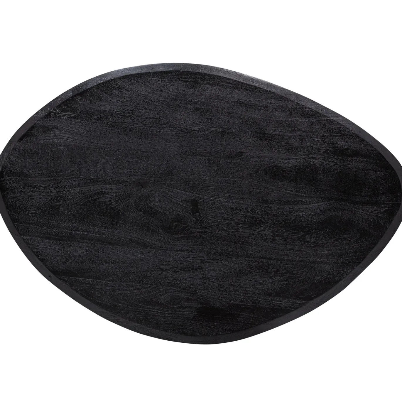 Woood Salontafel Posture Hout Zwart Ø120cm