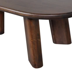 Woood Salontafel Roundly Walnoot