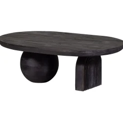Woood Salontafel Steppe Mangohout Zwart