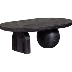 Woood Salontafel Steppe Mangohout Zwart