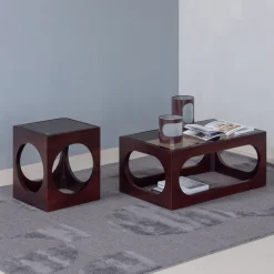Woood Salontafel Trax Acaciahout Bruin