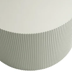 Woood Sanne Bijzettafel Rond Antique Beige