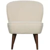 Woood Sara Fauteuil Bouclé Creme