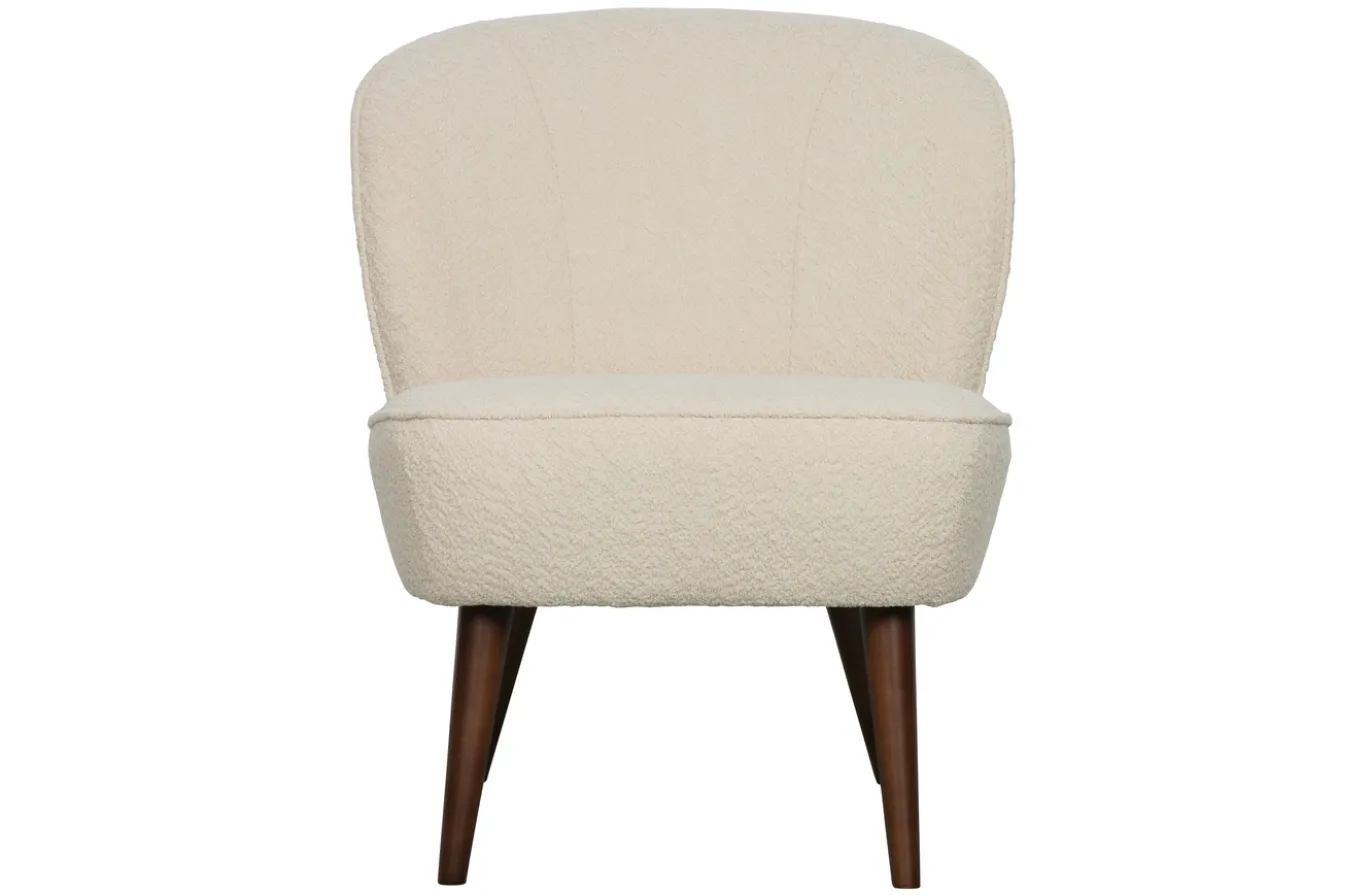 Woood Sara Fauteuil Bouclé Creme
