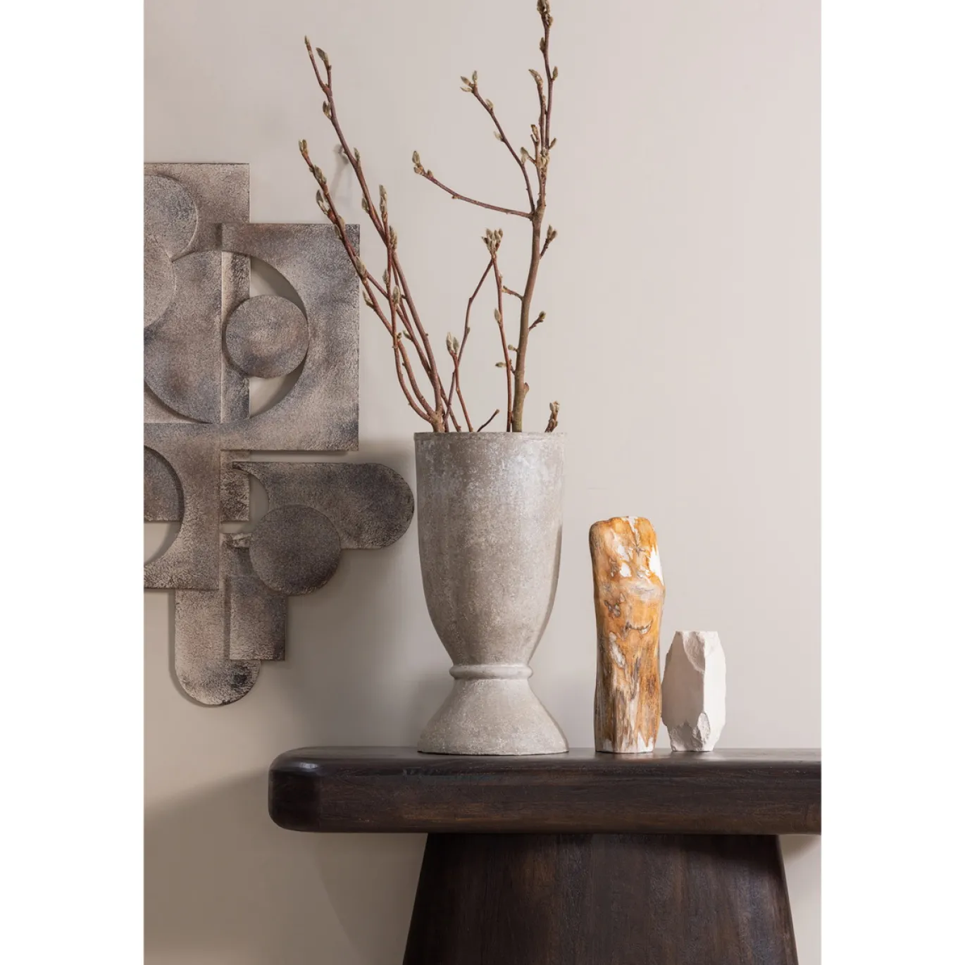 Woood Sidetable Amco Mangohout Donkerbruin