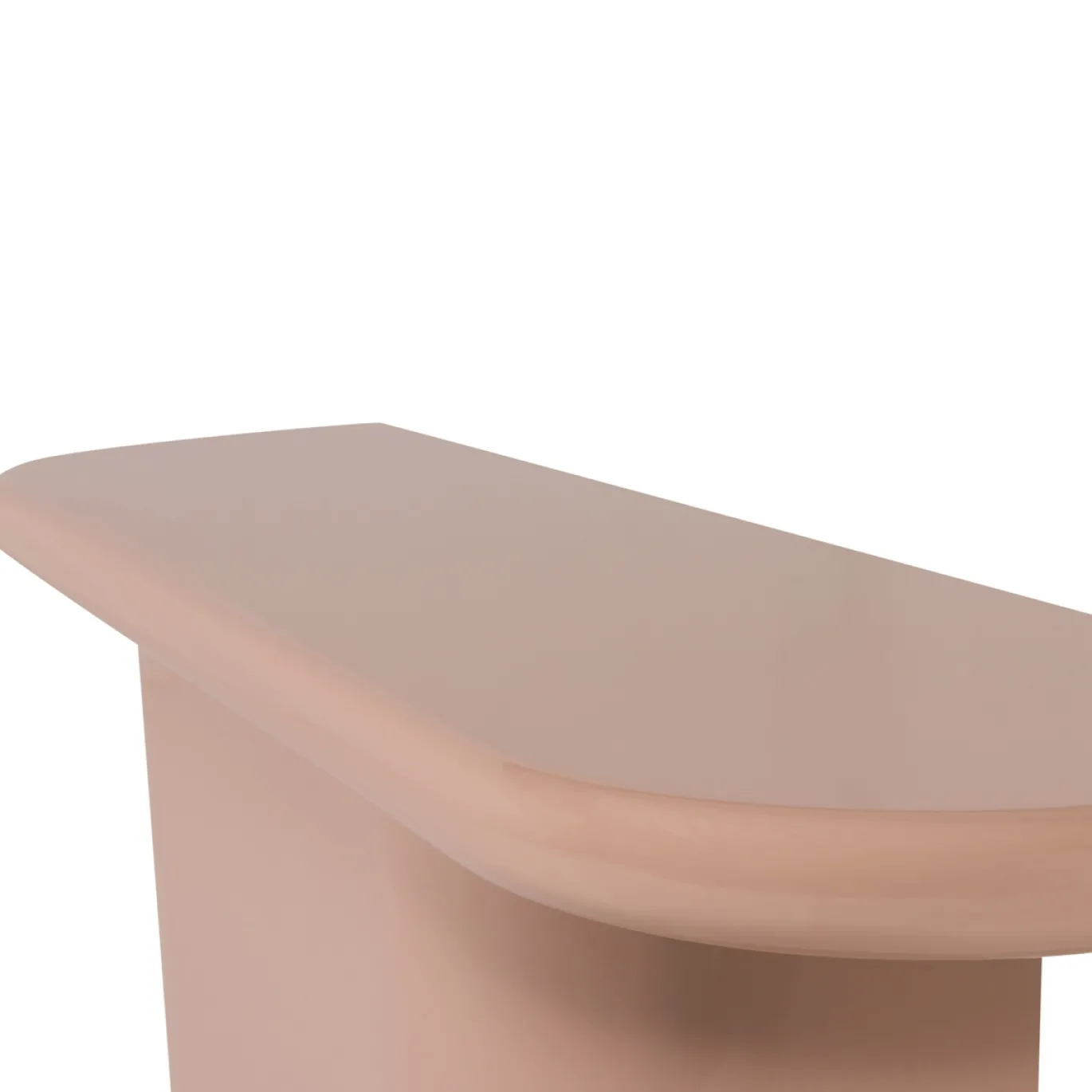 Woood Sidetable Nocta Hout Hoogglans Lichtroze
