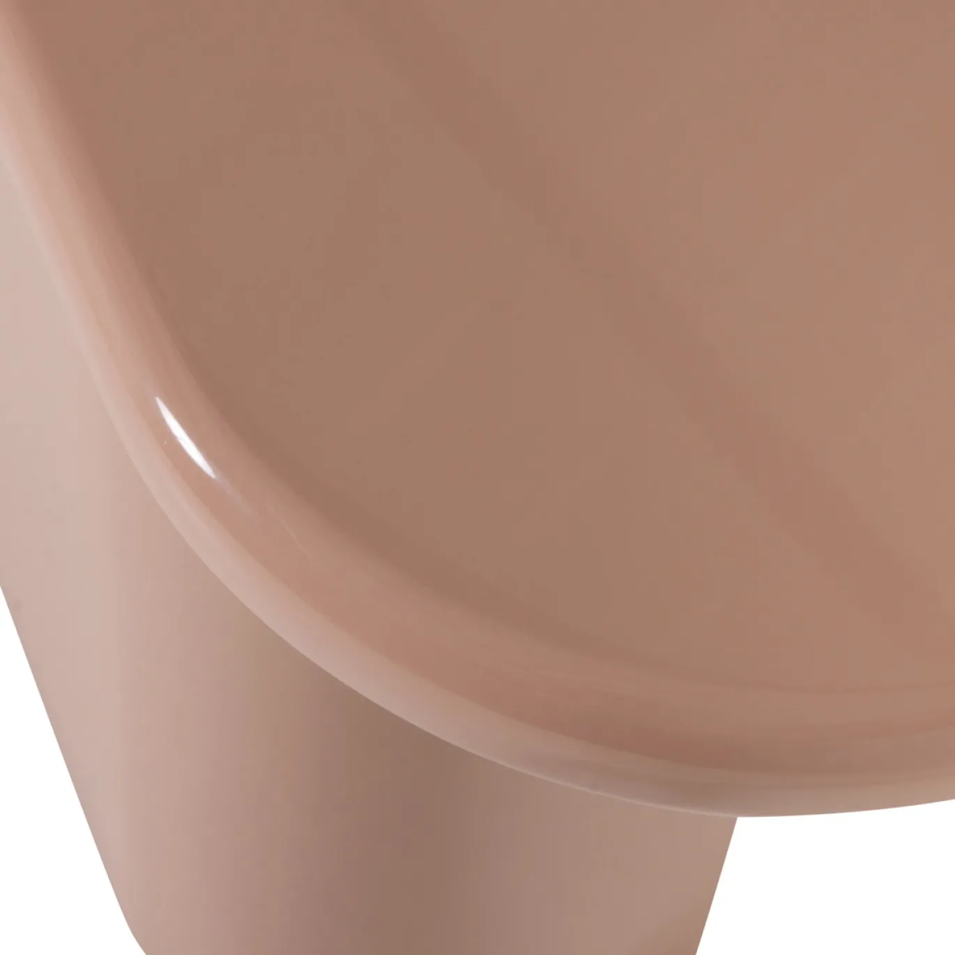 Woood Sidetable Nocta Hout Hoogglans Lichtroze