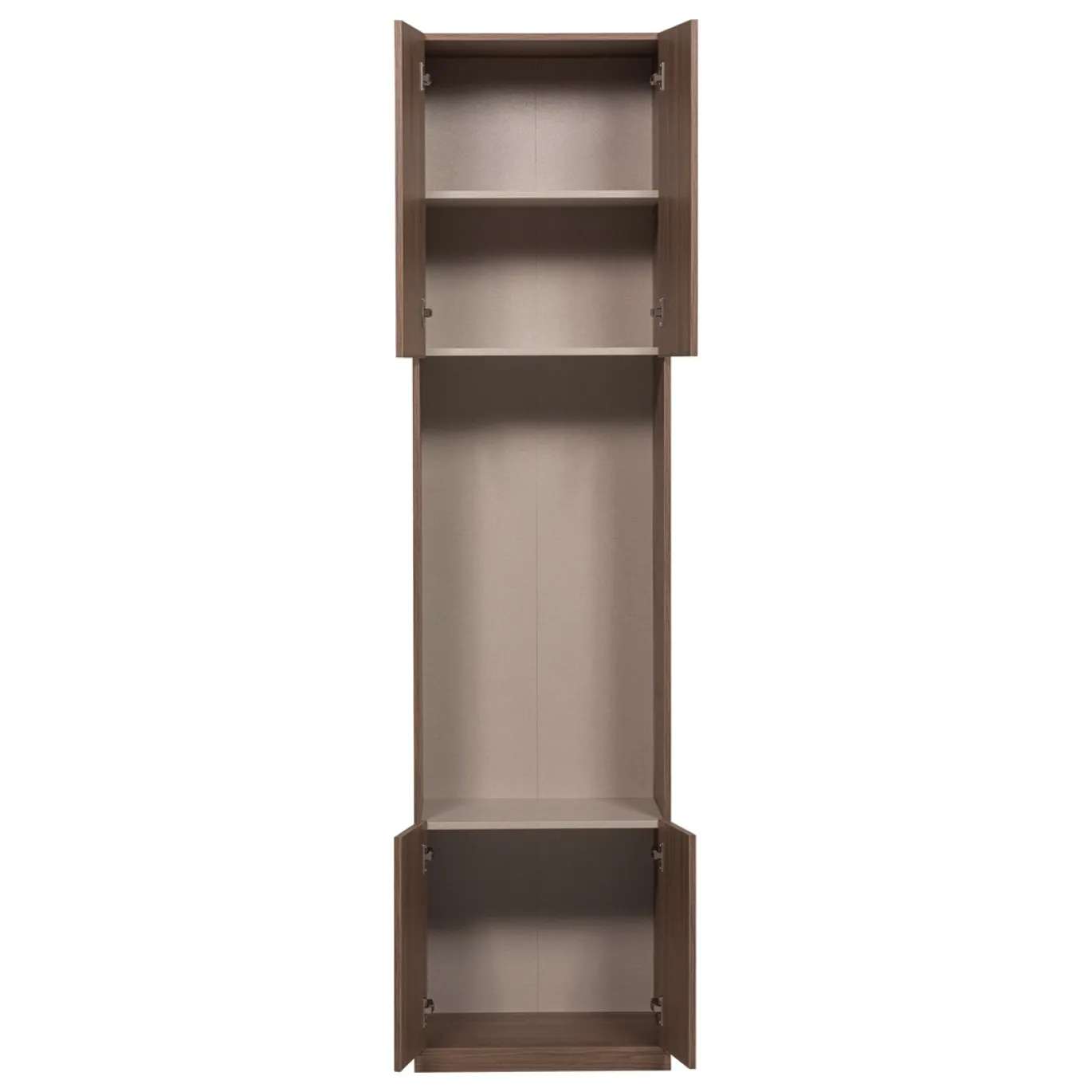 Woood Smalle Half Open Kast Build Eiken Decor Bruin 54cm