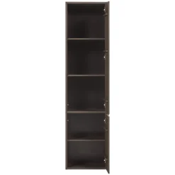 Woood Smalle Opbergkast Meggy 55cm Grenen Middenbruin