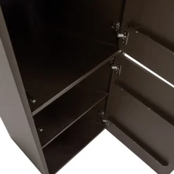 Woood Smalle Opbergkast Meggy 55cm Grenen Middenbruin