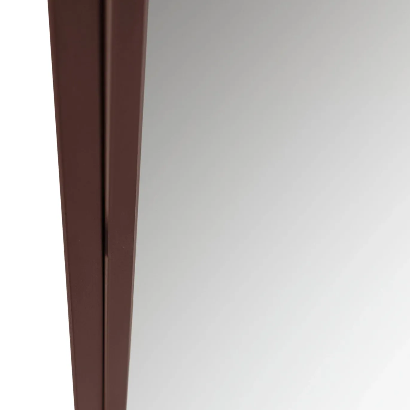 Woood Spiegel Doutzen Metaal Bordeauxrood 170x40cm
