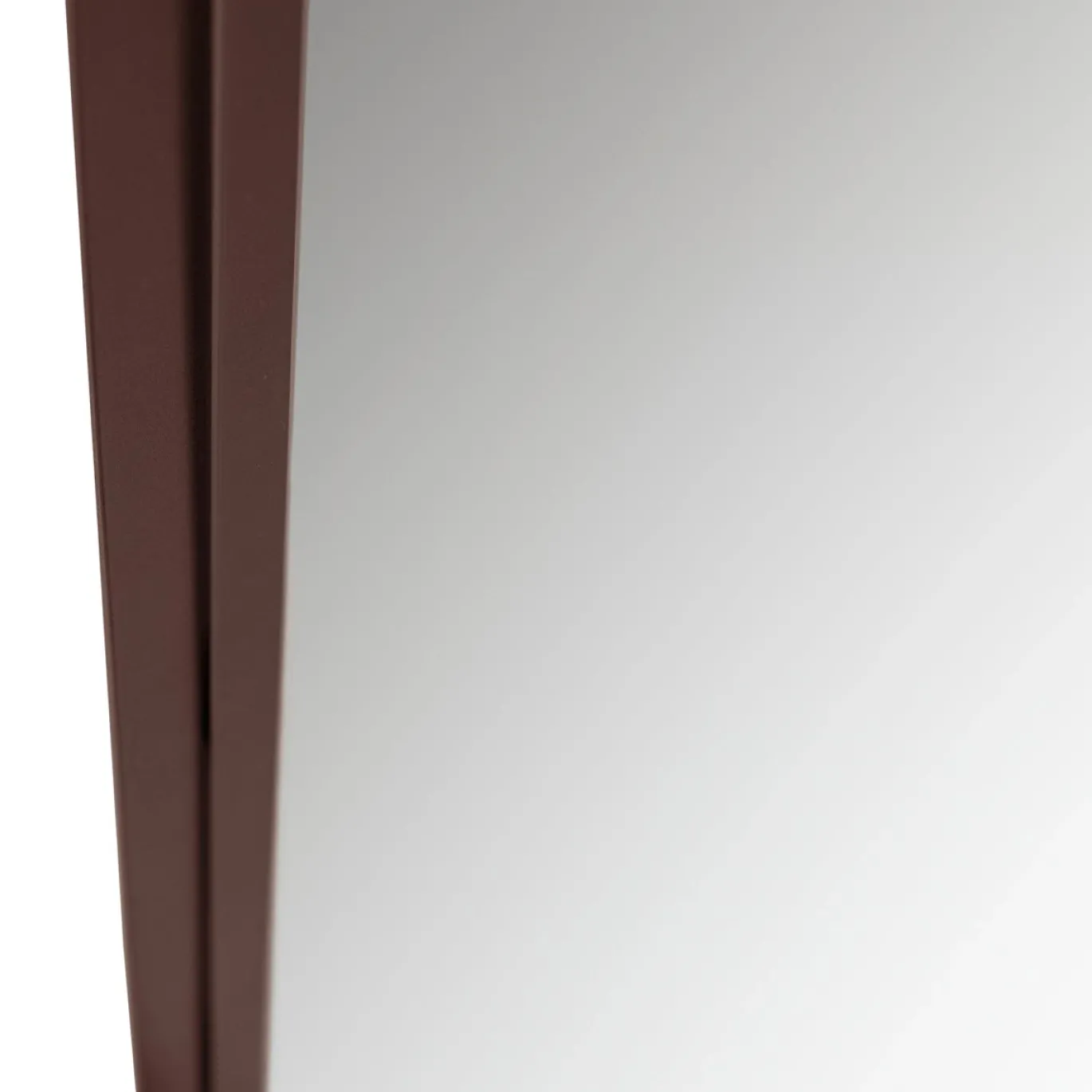 Woood Spiegel Doutzen Metaal Bordeauxrood 110x40cm