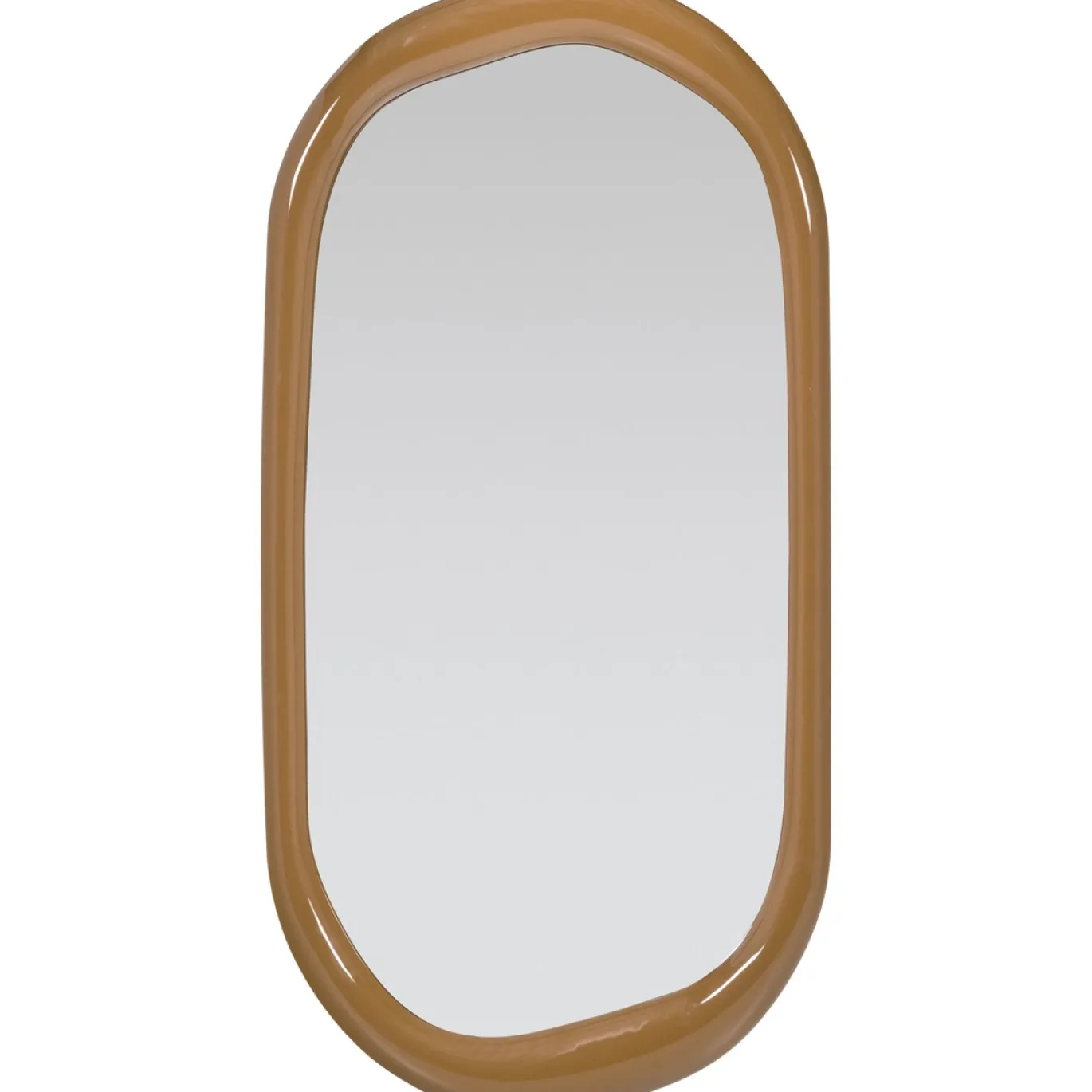Woood Spiegel Norea Hout Hoogglans Honinggeel 120x60cm