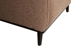 Woood Statement Fauteuil Met Arm Bouclé Nougat