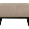 Woood Statement Hocker Bouclé Beige