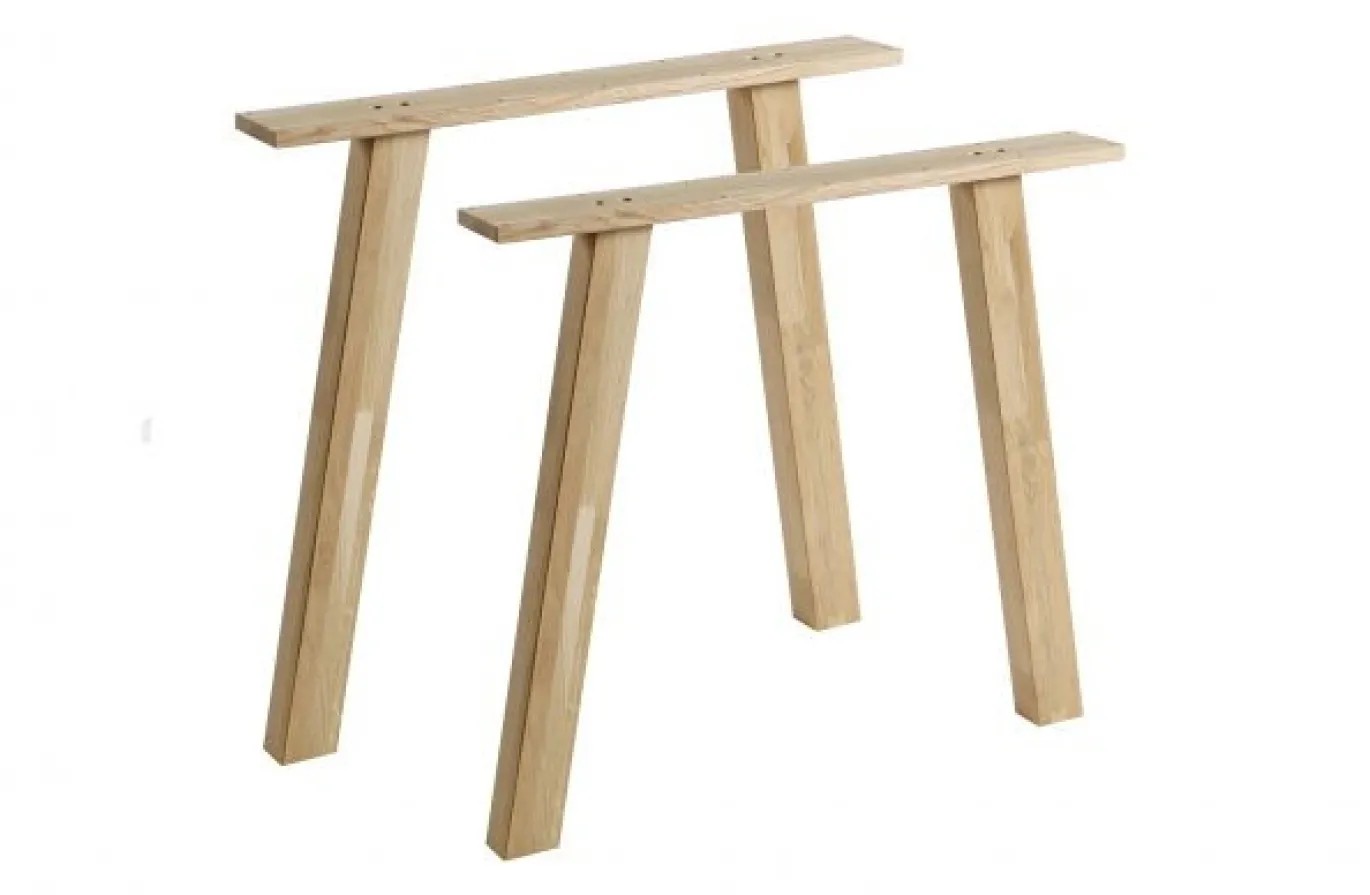 Woood Tablo A-Poot Eiken Set van 2