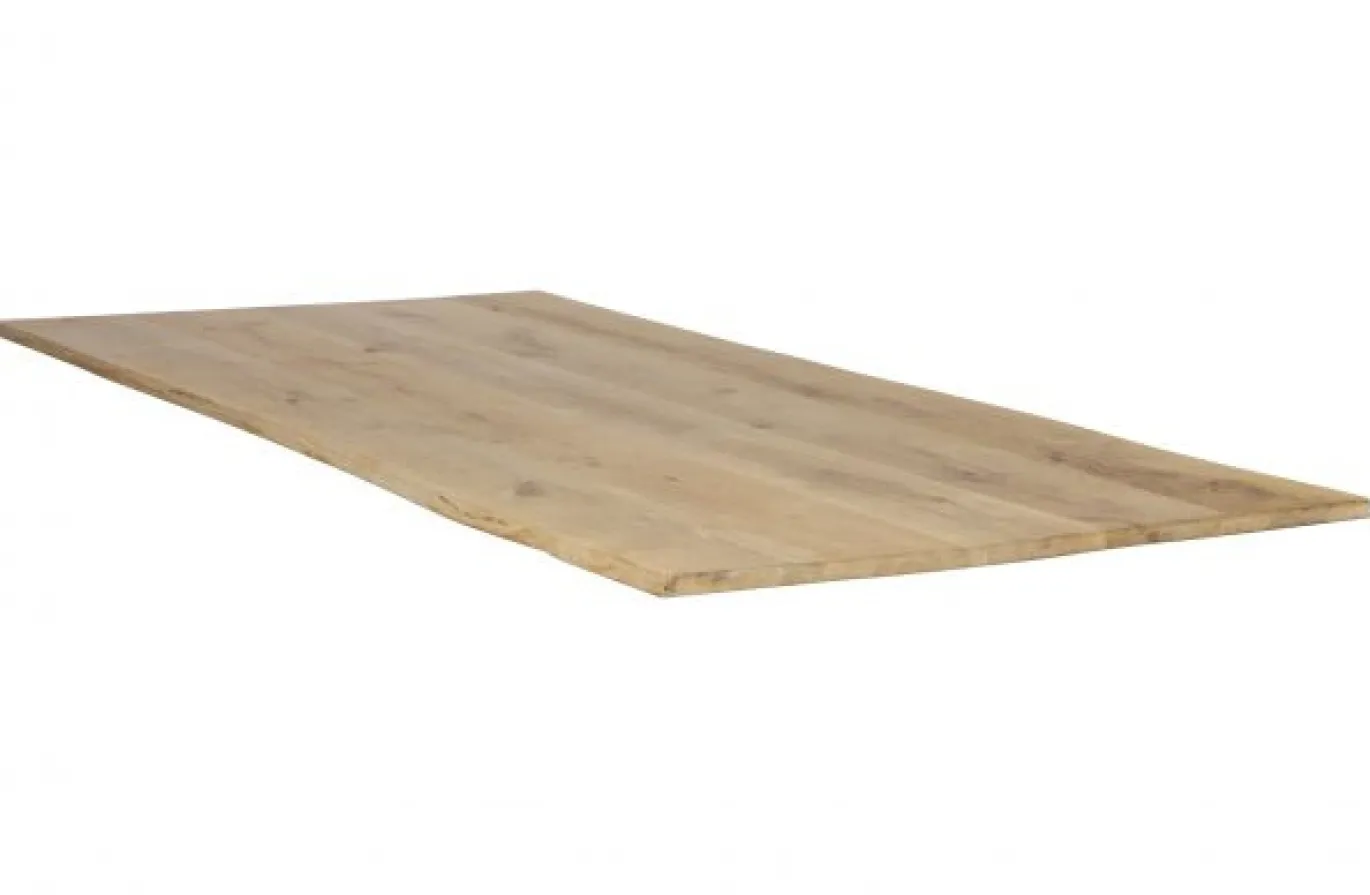Woood Tablo Boomstam Tafelblad Eiken 180x90cm