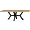Woood Tafelblad Combi-Tablo: xl Eiken 240x100 & Zeeland Poot