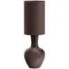 Woood Tafellamp Loa XL Metaal Hoogglans Bruin