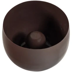 Woood Tafellamp Mero Metaal Hoogglans Bruin Ø35cm