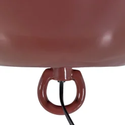 Woood Tafellamp Mero Metaal Hoogglans Rood Ø26cm