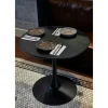 Woood Trompetvoet Bistro Metaal Matzwart 72xo60cm