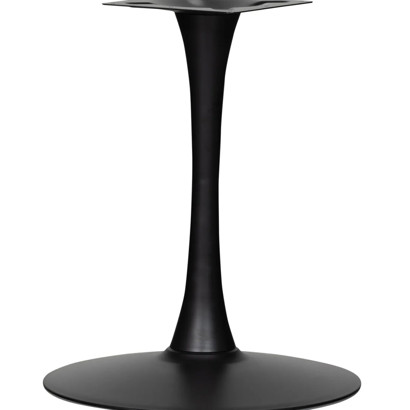 Woood Trompetvoet Bistro Metaal Matzwart 72xo60cm