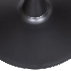 Woood Trompetvoet Bistro Metaal Matzwart 72xo60cm
