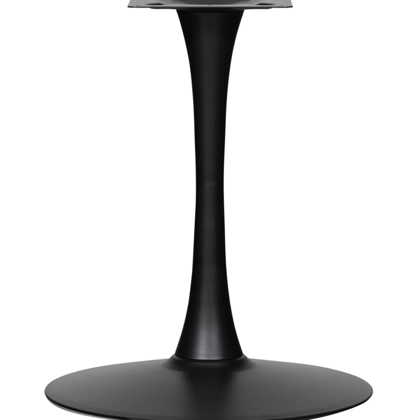 Woood Trompetvoet Bistro Metaal Matzwart 72xo60cm