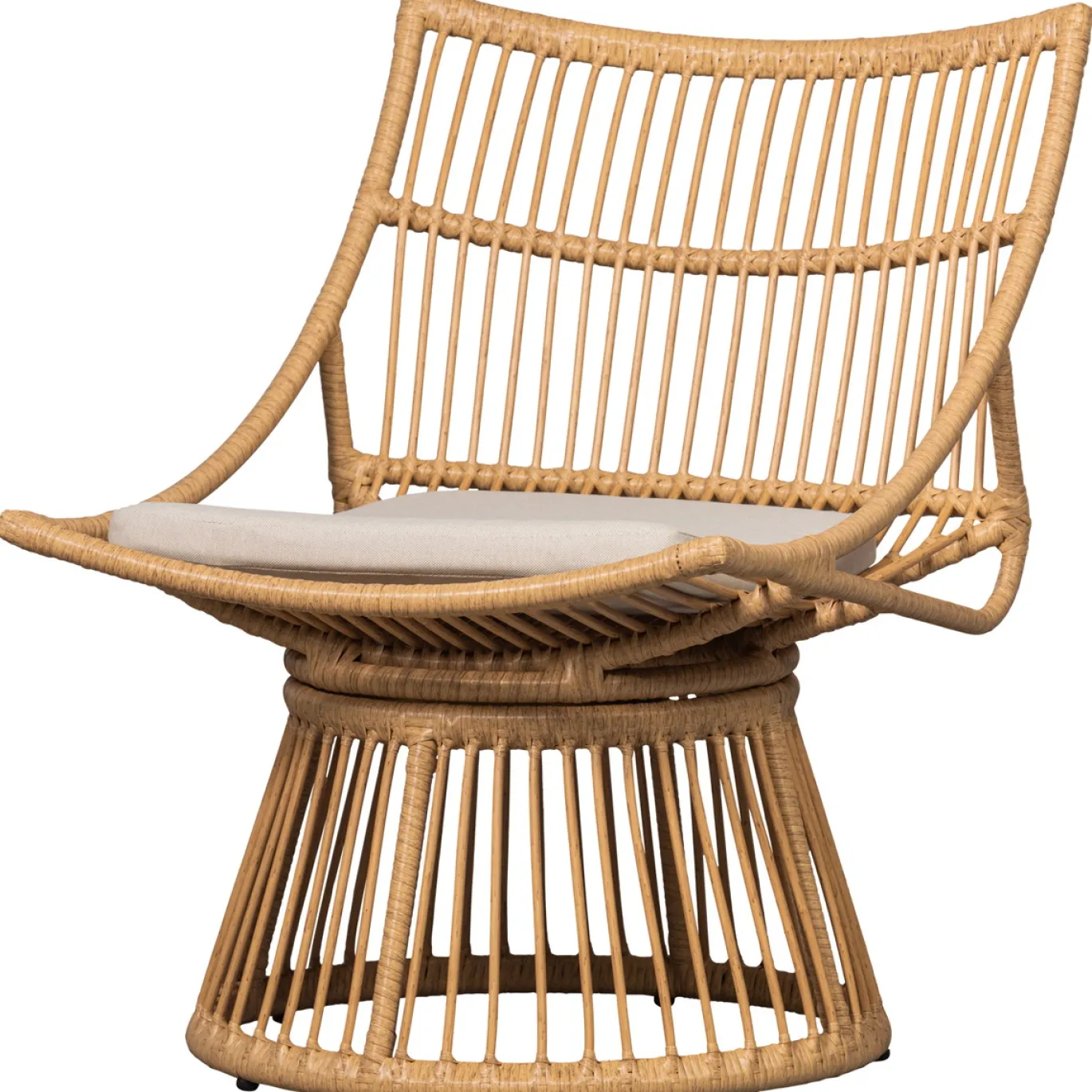 Woood Tuinstoel Alatna Wicker Naturel