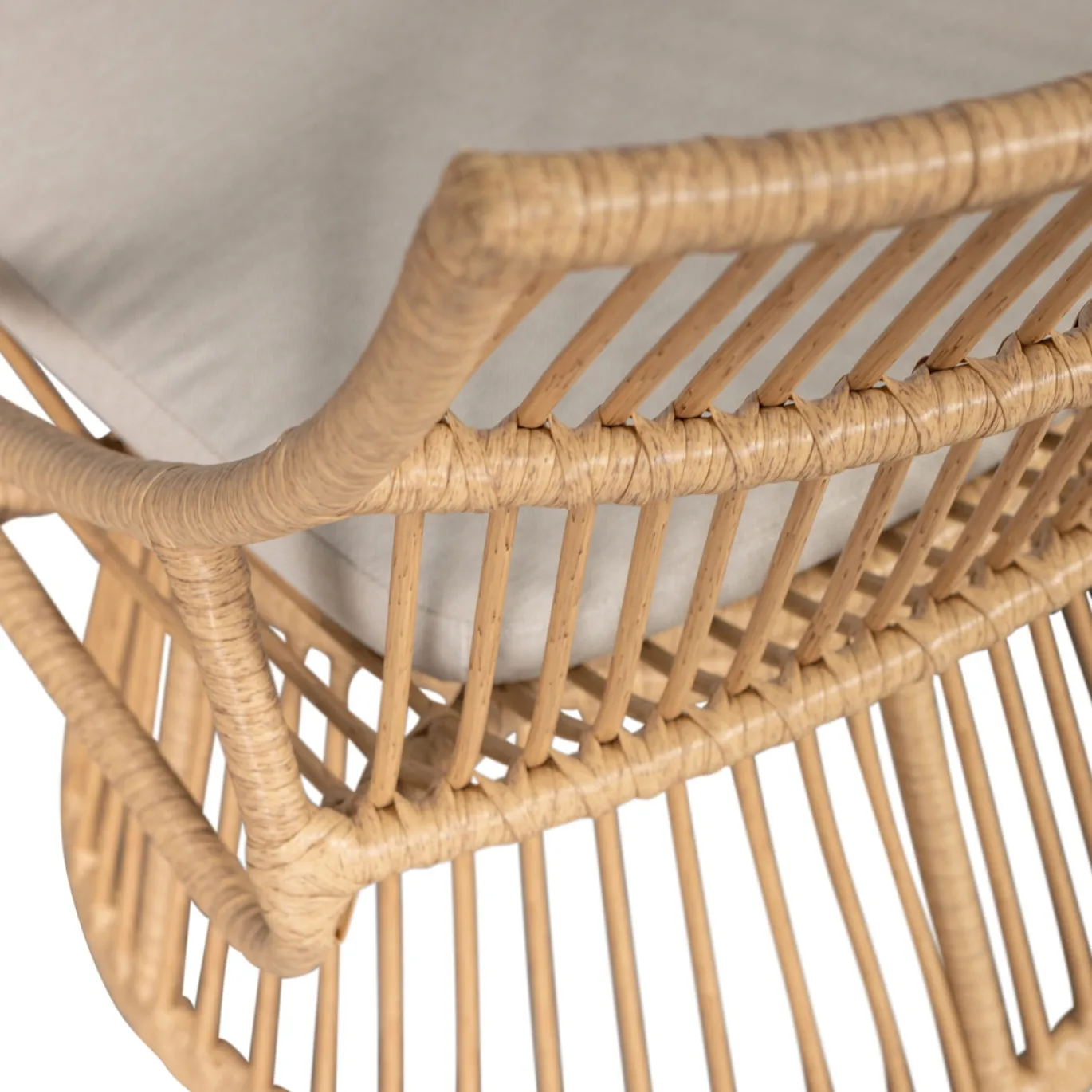 Woood Tuinstoel Alatna Wicker Naturel