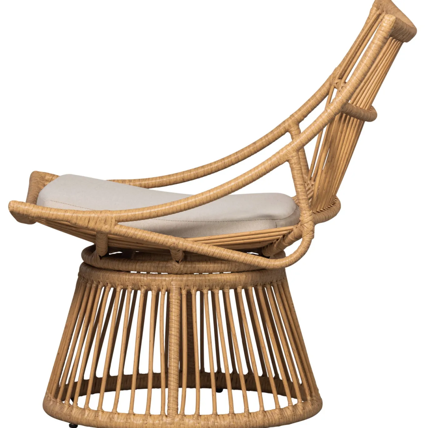 Woood Tuinstoel Alatna Wicker Naturel