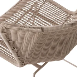 Woood Tuinstoel Wings Zand Set van 2