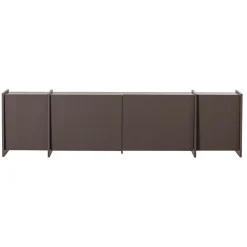 Woood Tv-meubel Brock 200cm Essenfineer Middenbruin