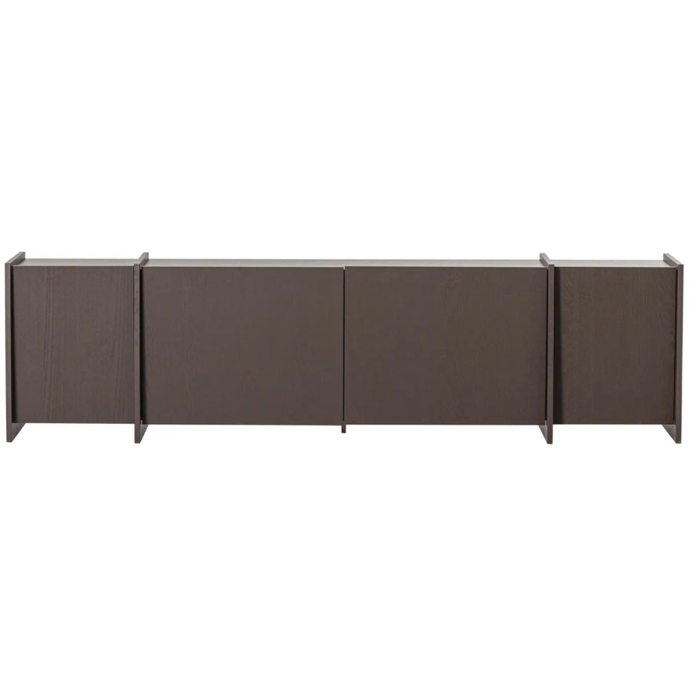 Woood Tv-meubel Brock 200cm Essenfineer Middenbruin