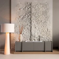 Woood Tv-meubel Brock 200cm Essenfineer Warmgrijs