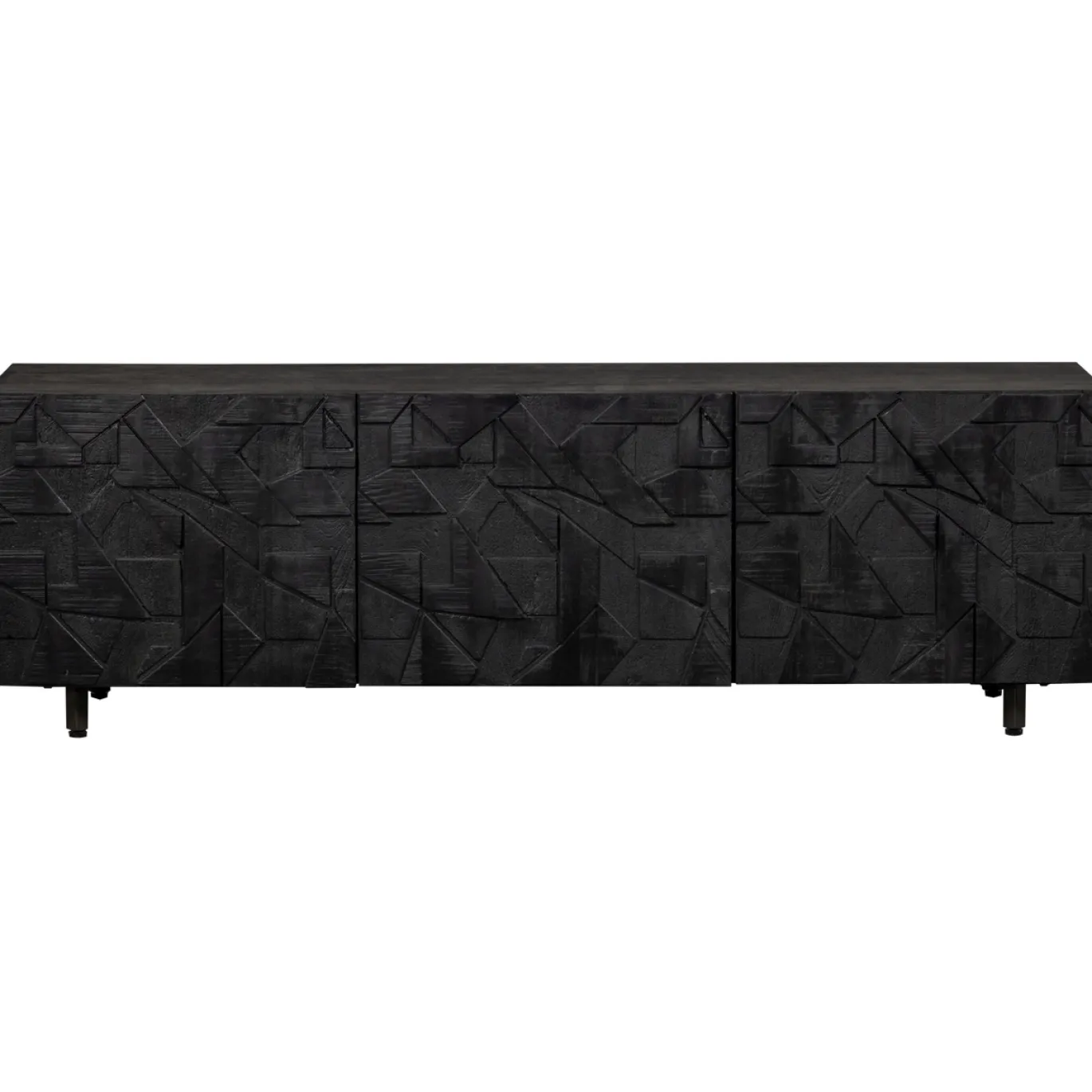 Woood Tv-meubel Counter Mango Zwart