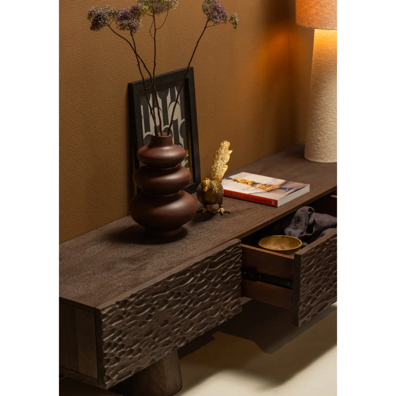 Woood Tv-meubel Crumble Walnoot 180cm