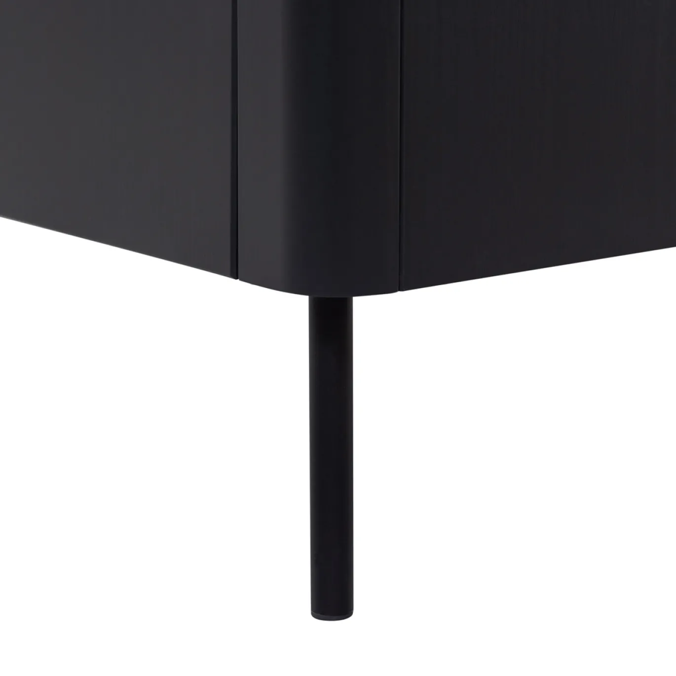 Woood Tv-meubel Gunnar 154cm Grenen Matzwart