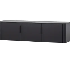Woood Tv-meubel Gunnar 154cm Grenen Matzwart