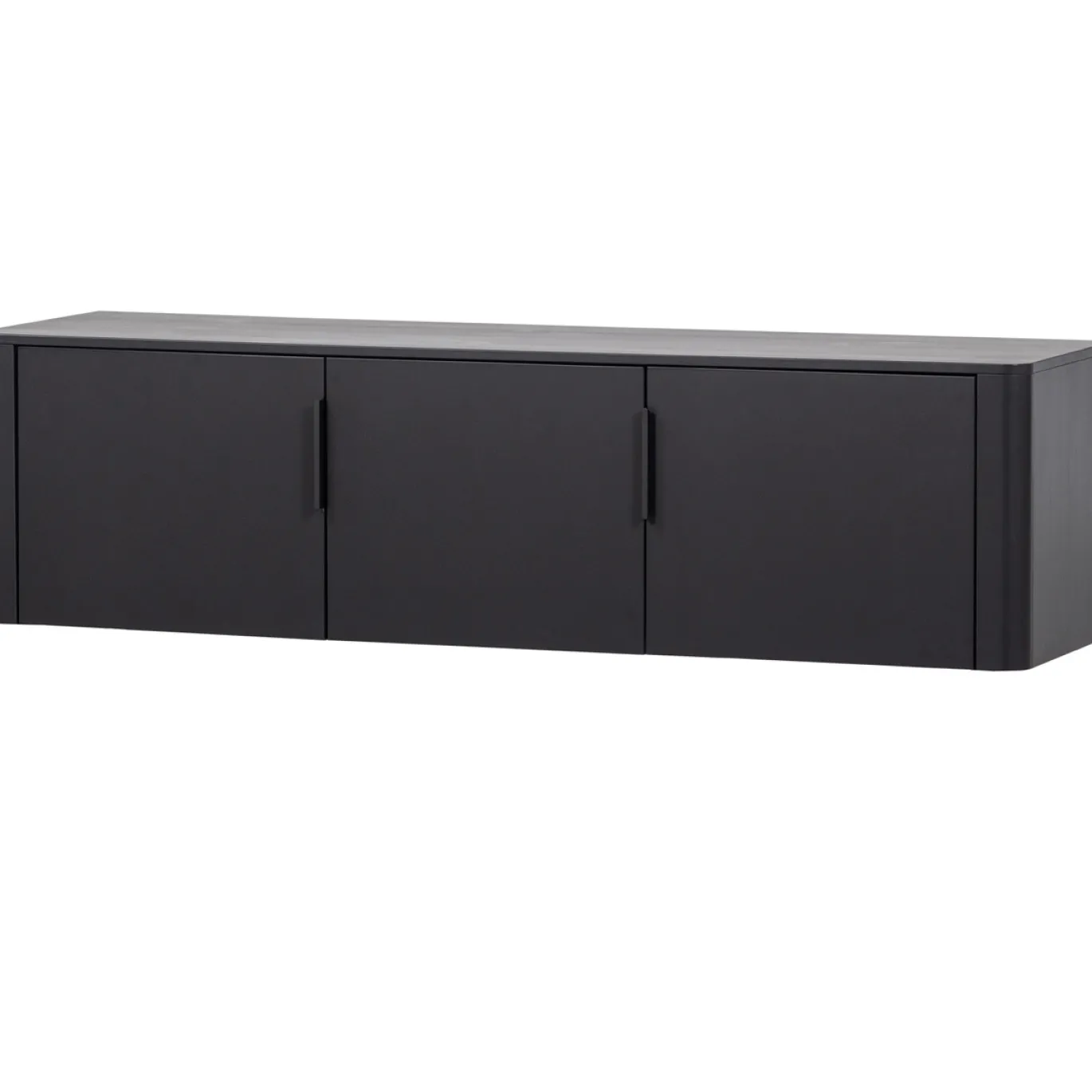 Woood Tv-meubel Gunnar 154cm Grenen Matzwart