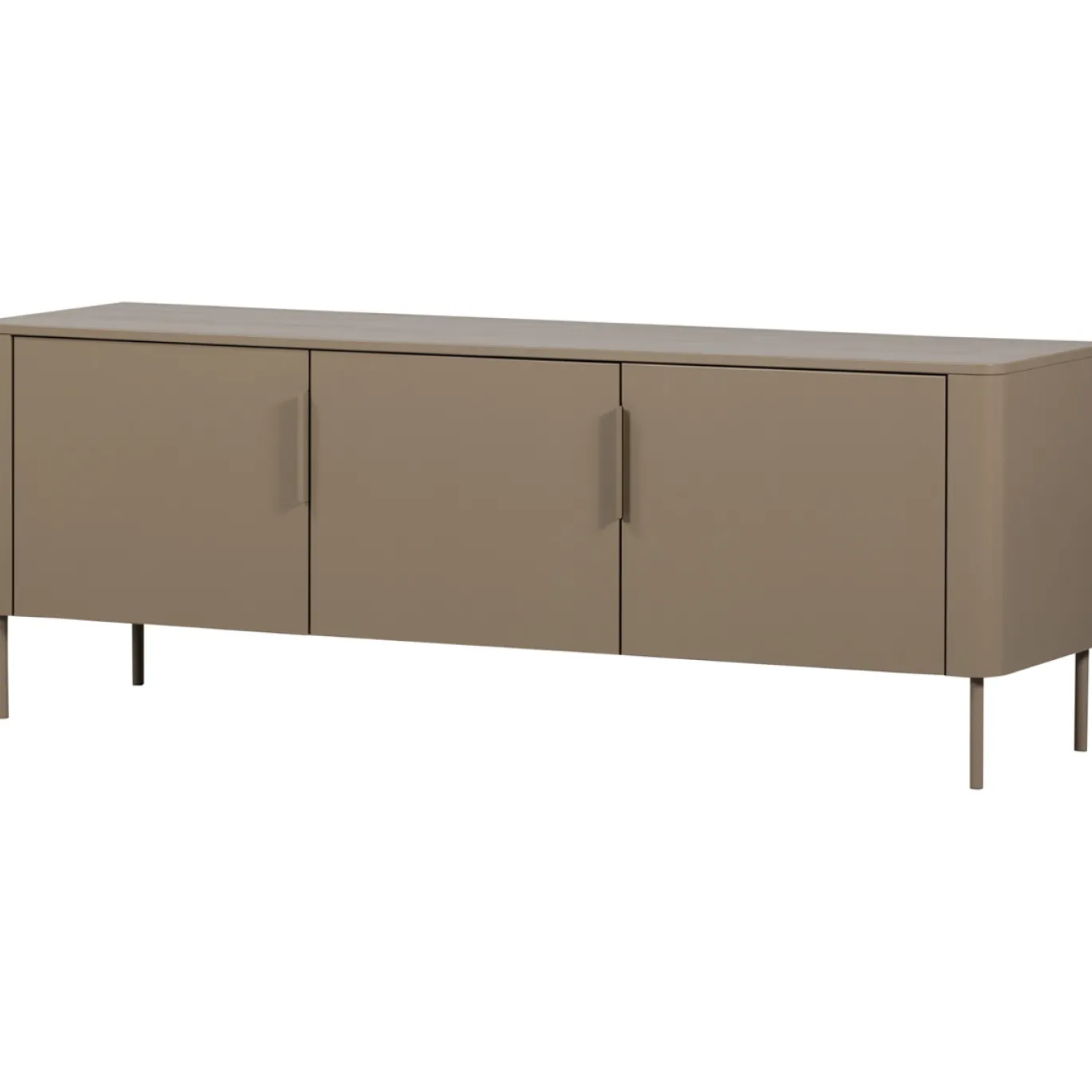 Woood Tv-meubel Gunnar 154cm Grenen Mud