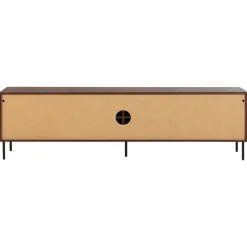 Woood Tv-meubel Gunnar Grenen Bordeauxrood 200cm