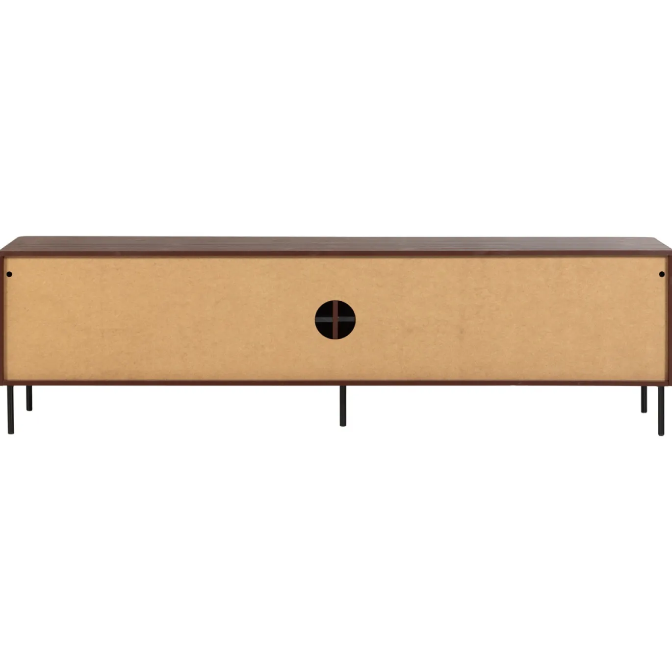 Woood Tv-meubel Gunnar Grenen Bordeauxrood 200cm